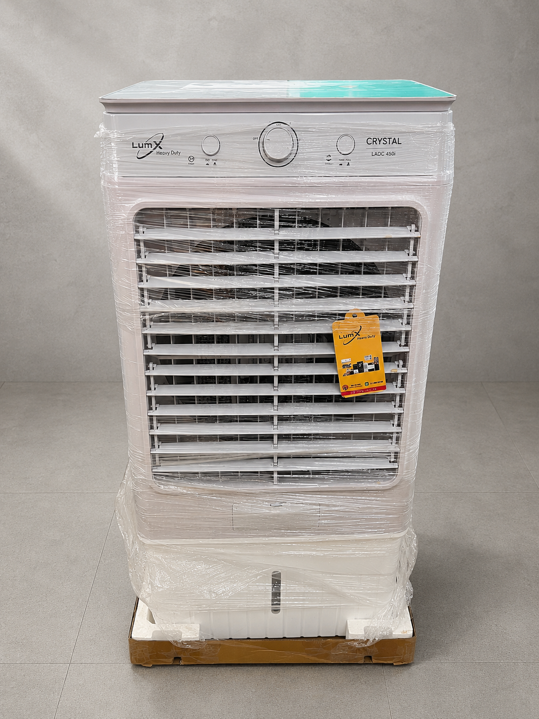 LumX 65L Desert Air Cooler with Powerful Air Throw, Honeycomb Cooling Pads, Large Water Tank & Energy Efficient Performance